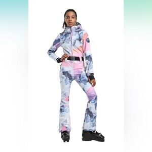 GSOU SNOW Ski Suit Women One Piece Jumpsuit Snowsuit Adult